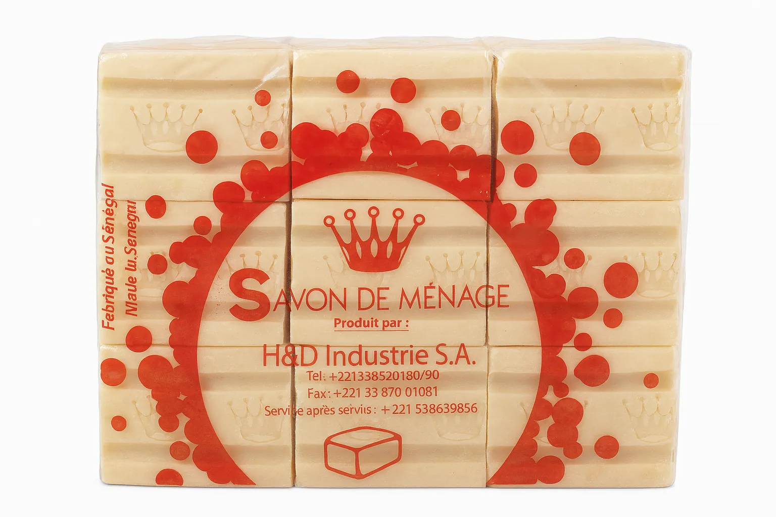 pack savon ordinaire de 18 - Cosmétique| Supermarche Dakar-Senegal